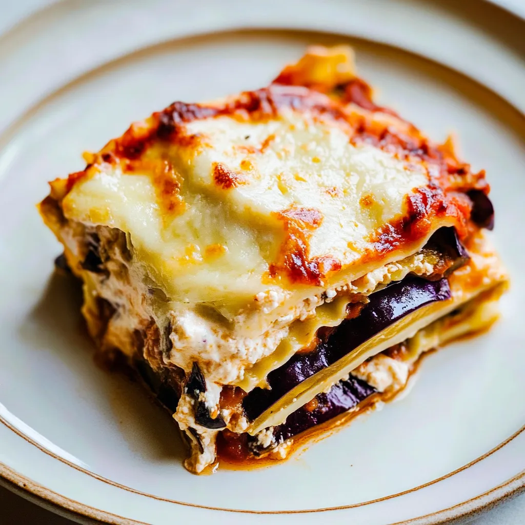 Ricotta and Eggplant Lasagna