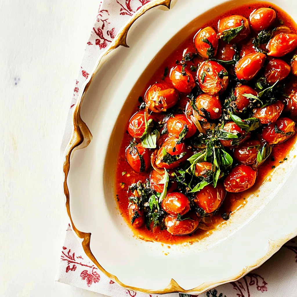 Roasted Cherry Tomato Sauce