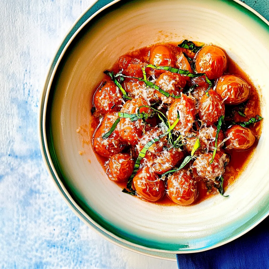 Roasted Cherry Tomato Sauce