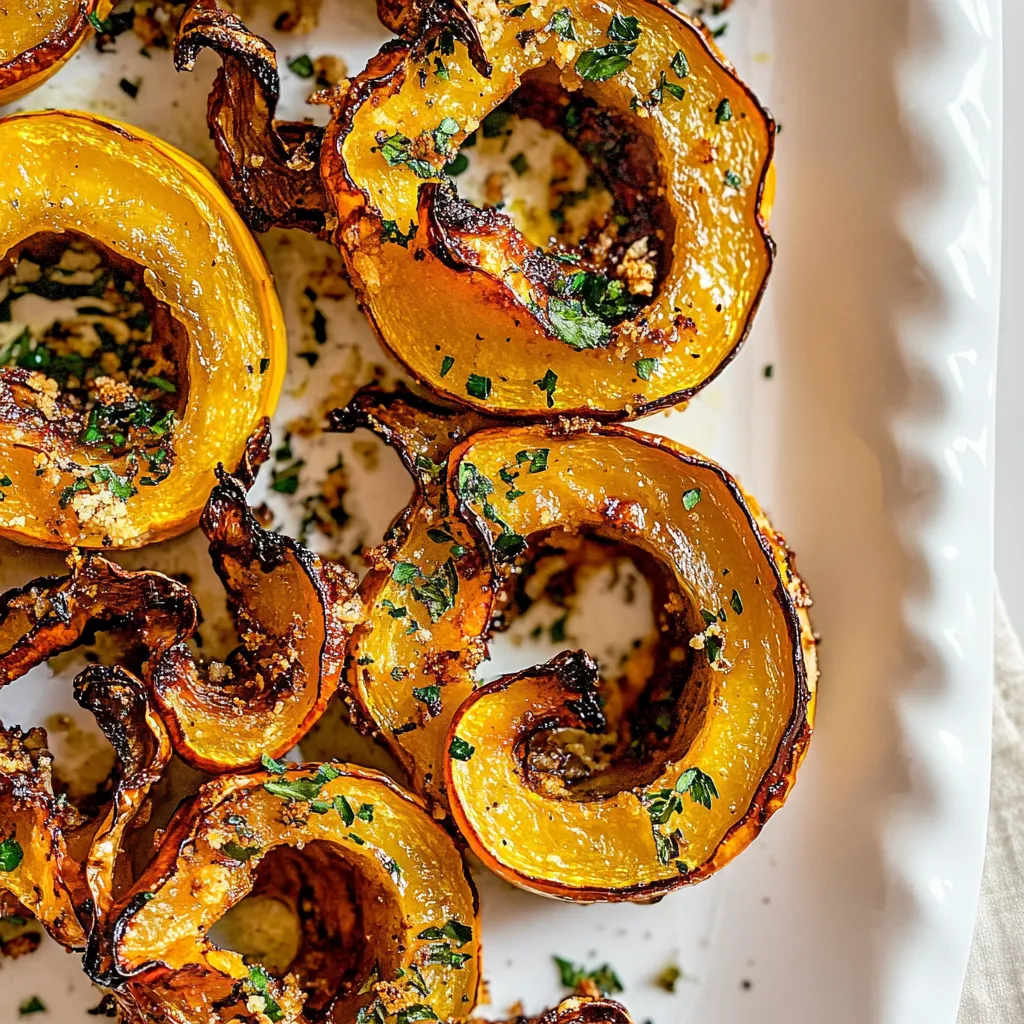 Roasted Delicata Squash