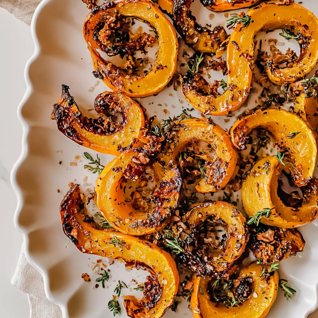 Roasted Delicata Squash
