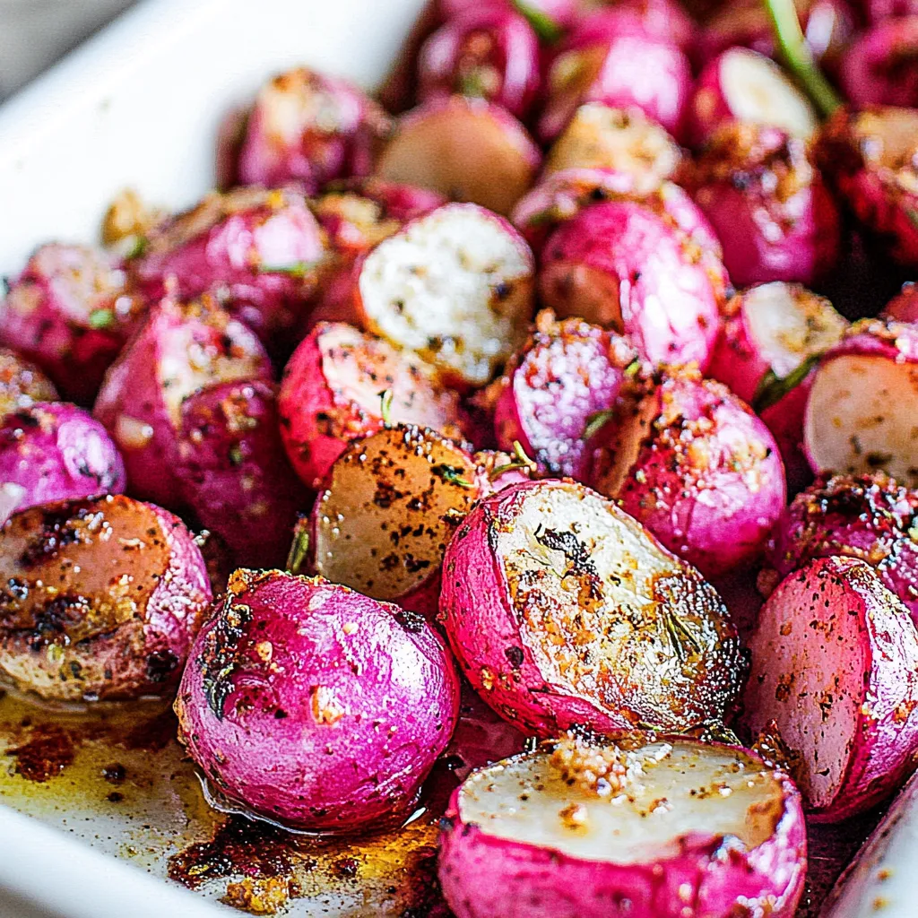 Roasted Radishes