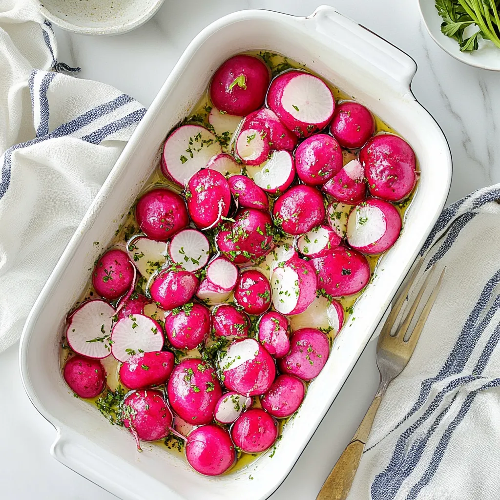 Roasted Radishes