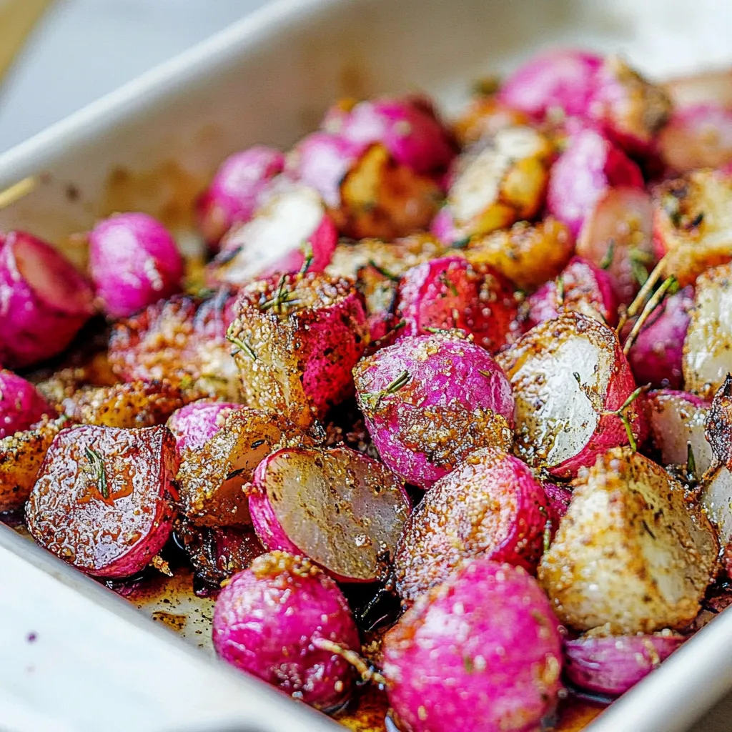 Roasted Radishes