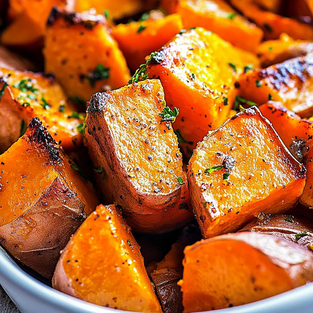 Roasted Sweet Potatoes