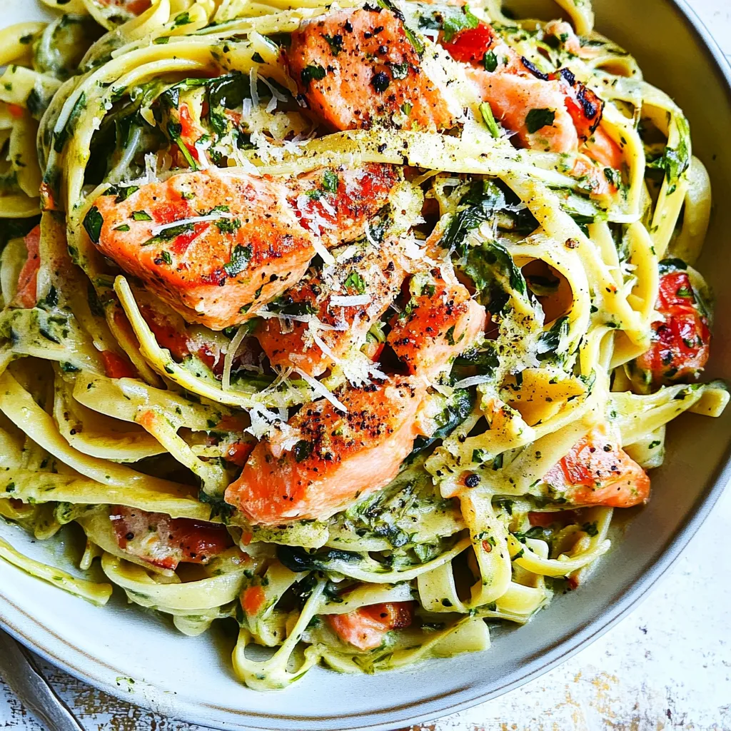 Salmon Pasta