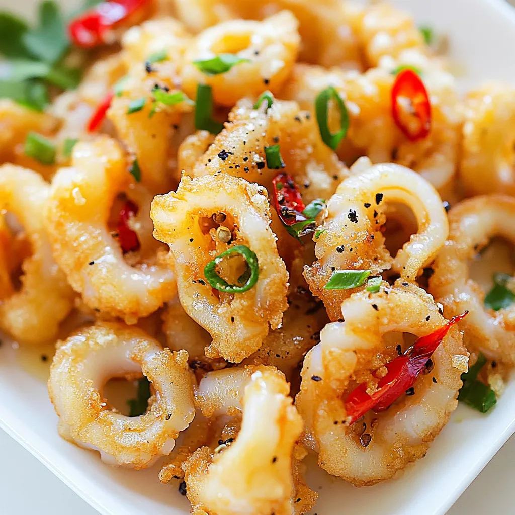 Salt and Pepper Squid