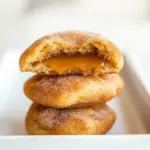 Salted Caramel Stuffed Snickerdoodles