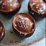 Salted Chocolate Covered Peanut Butter Eggs