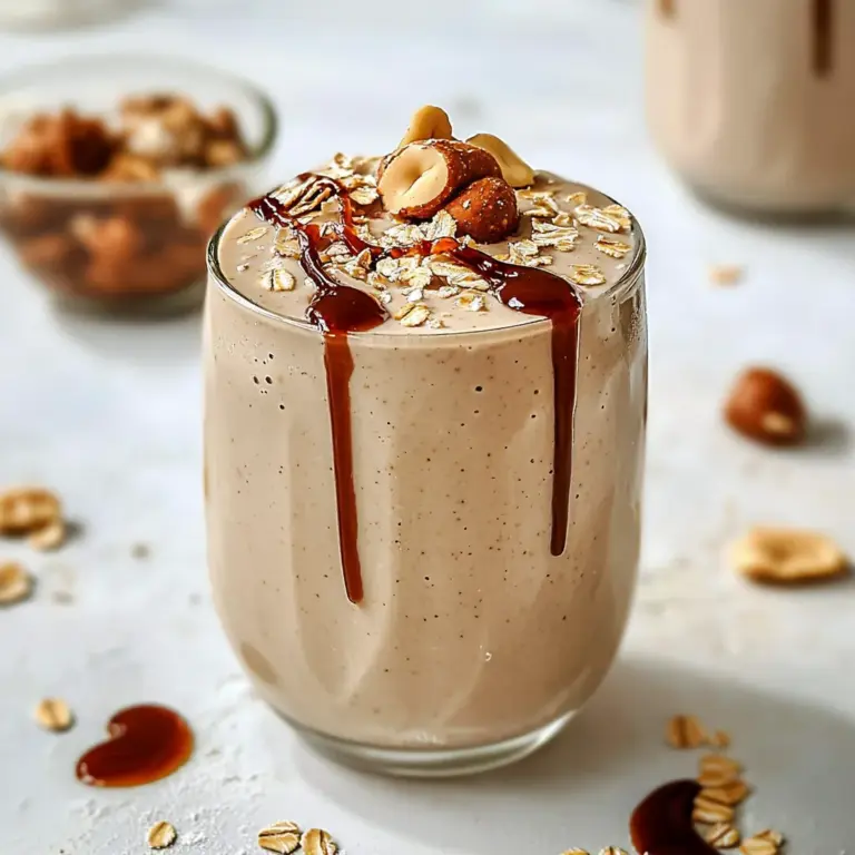 Salted Peanut Butter Oatmeal Cookie Shake