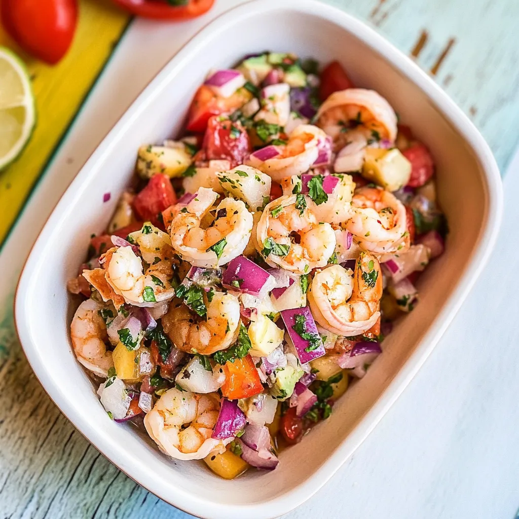 Shrimp Hearts of Palm Ceviche