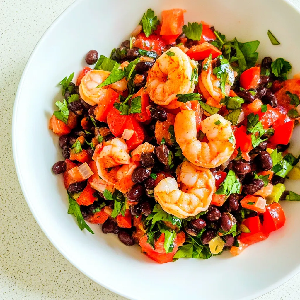 Shrimp and Black Bean Salad
