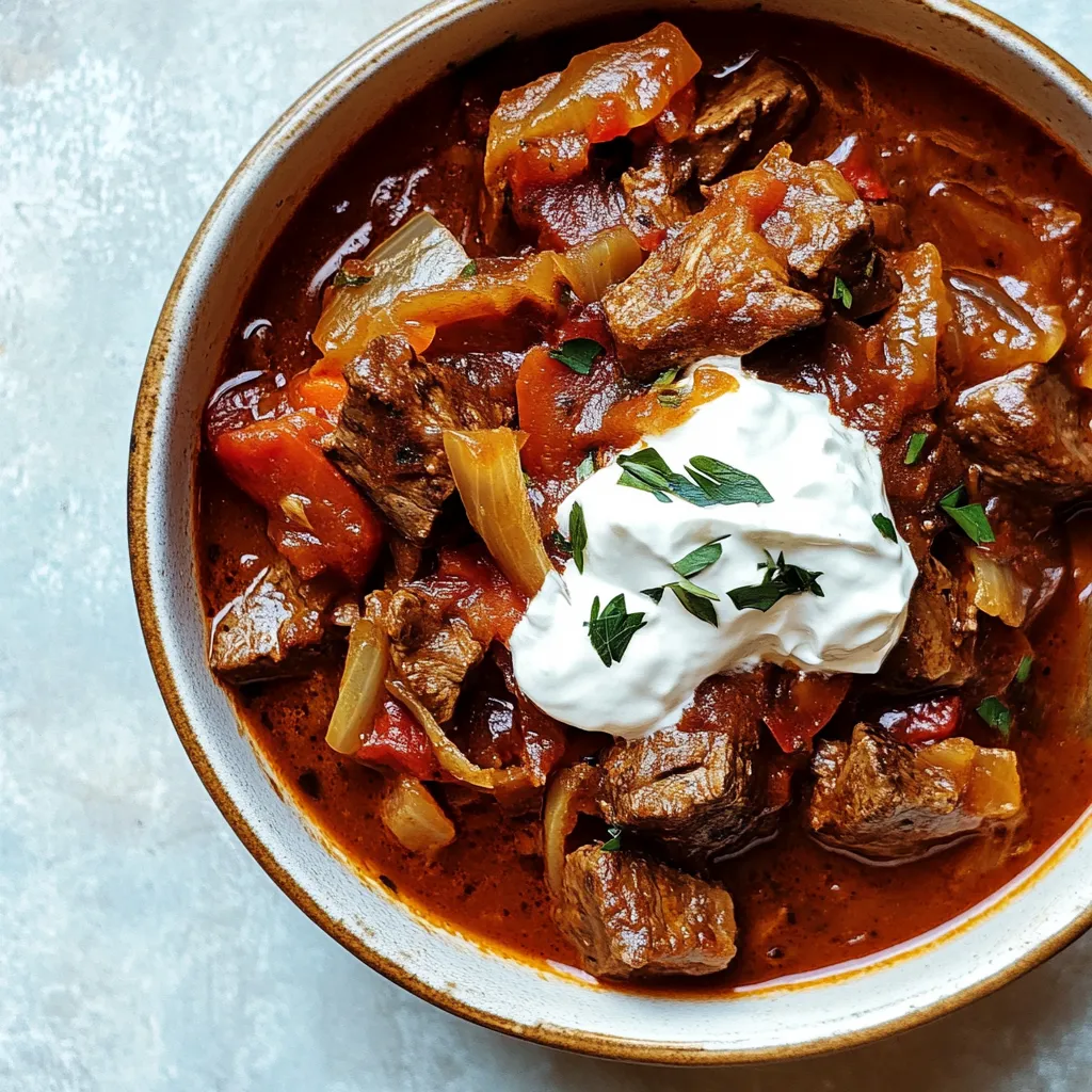 Simple and Easy Pörkölt