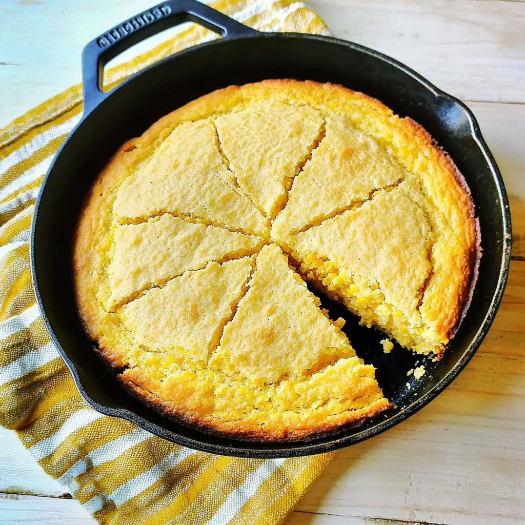 Skillet Cornbread Recipe