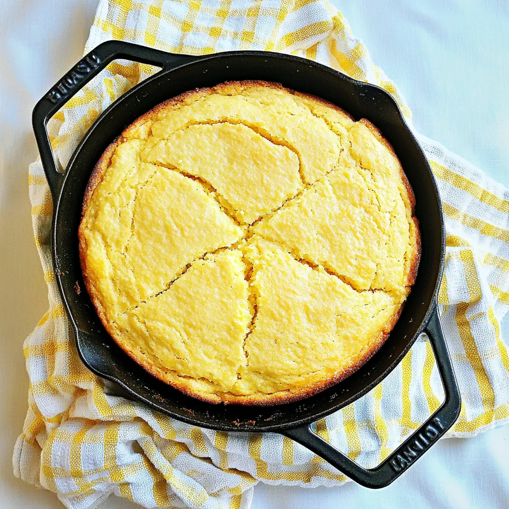 Skillet Cornbread Recipe