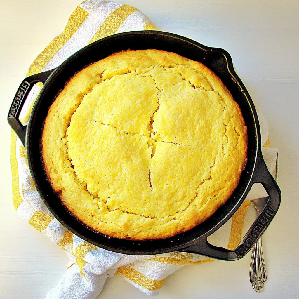 Skillet Cornbread Recipe