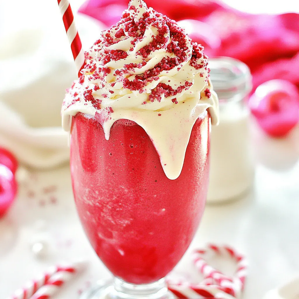 Skinny Red Velvet Shake