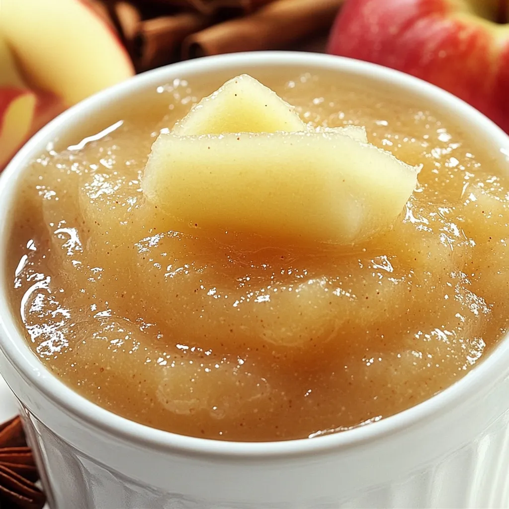 Slow Cooker Apple Sauce