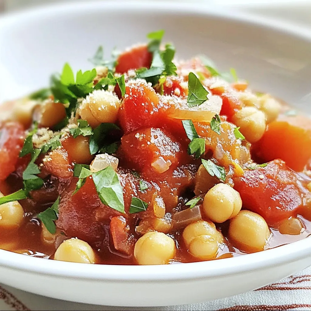 Slow Cooker Chickpea Stew