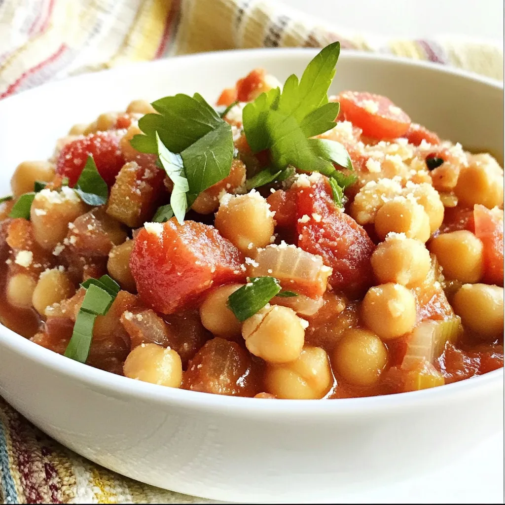 Slow Cooker Chickpea Stew