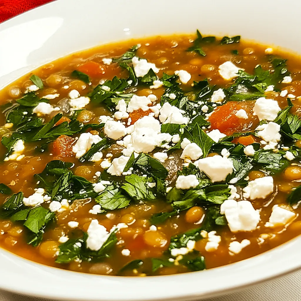 Slow Cooker Greek Lentil Soup
