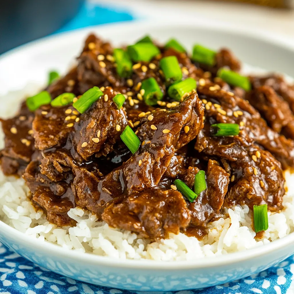 Slow Cooker Korean Beef