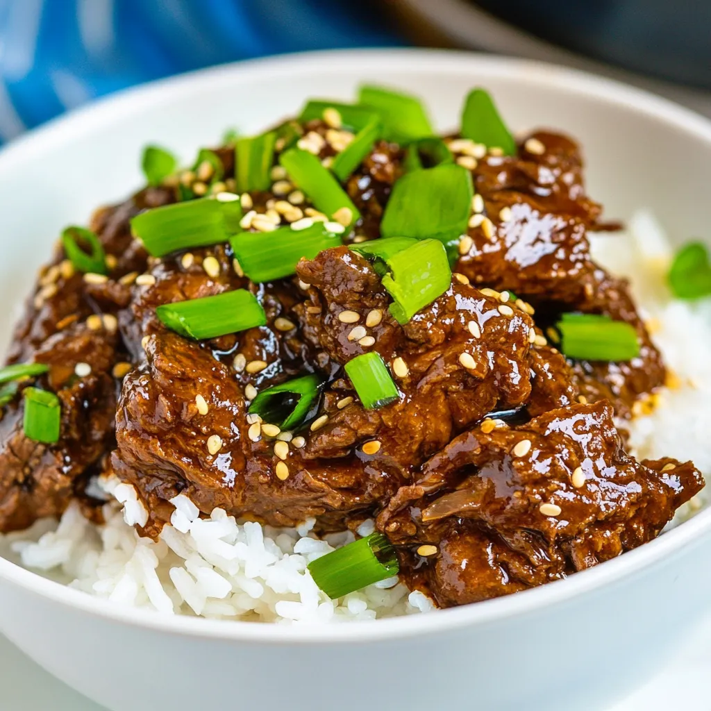 Slow Cooker Korean Beef