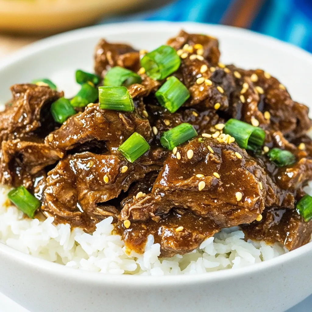 Slow Cooker Korean Beef