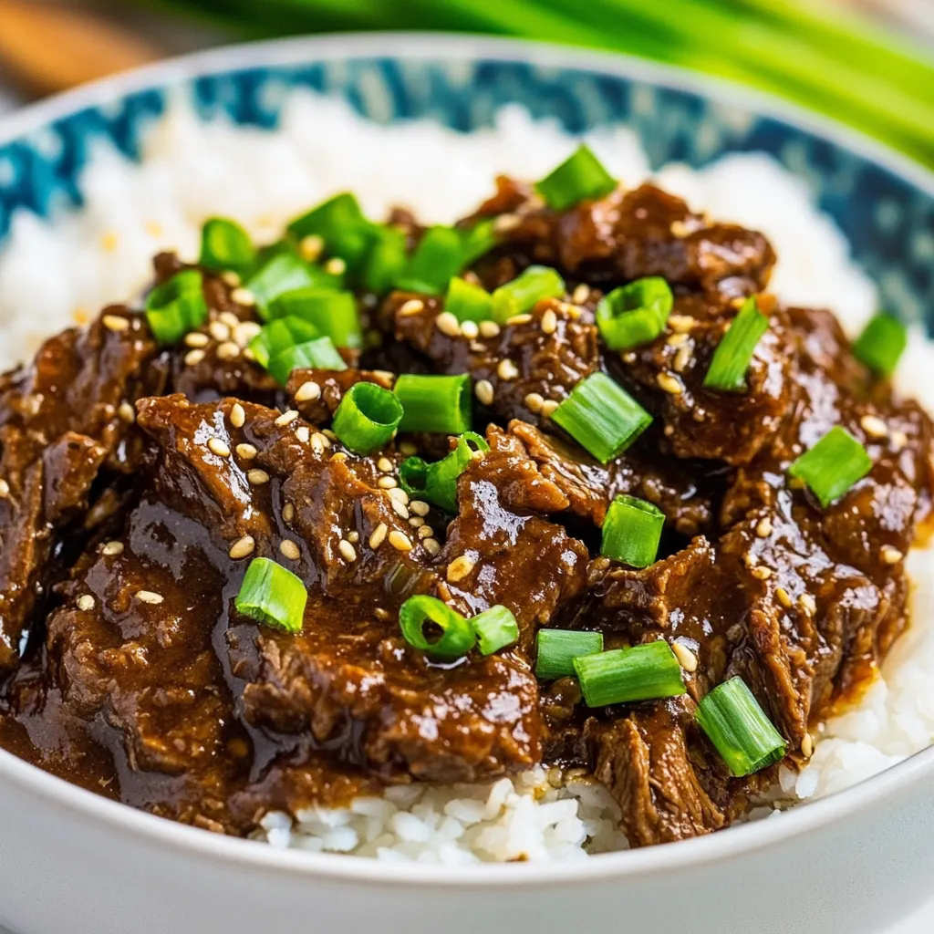 Slow Cooker Korean Beef
