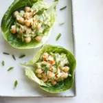 Smashed Chickpea Salad Lettuce Wraps
