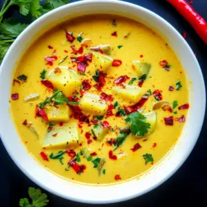 Spiced Coconut Potato Soup