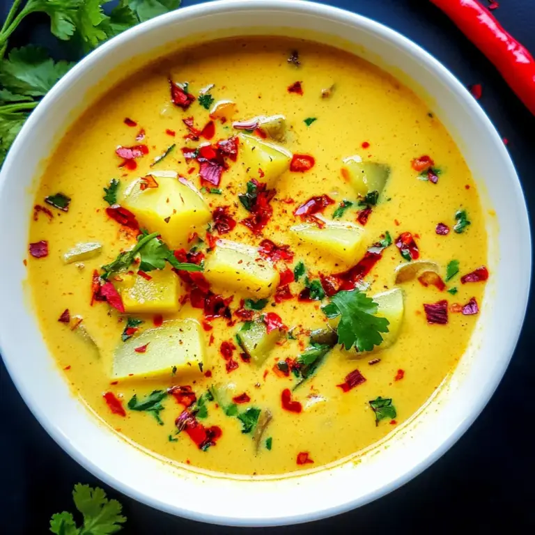 Spiced Coconut Potato Soup