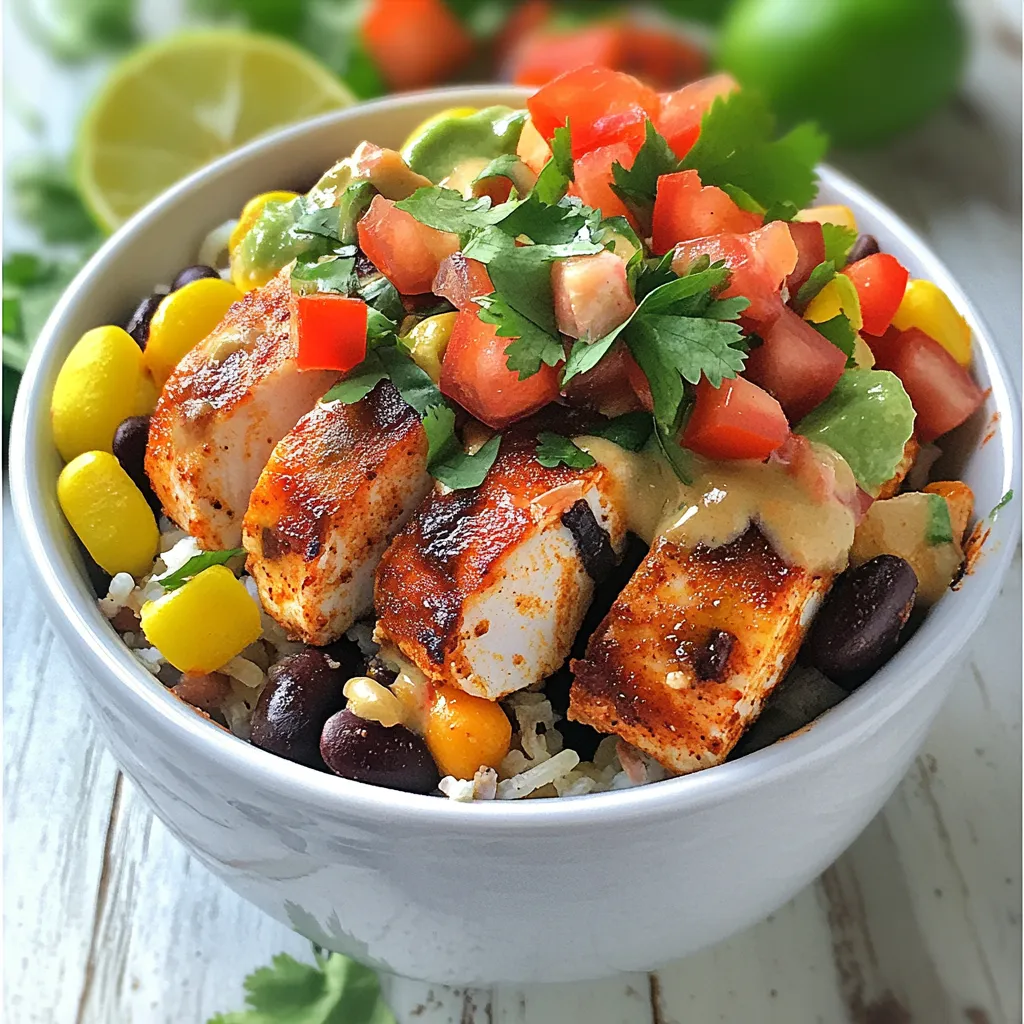 Spicy Mexican Tilapia Bowls