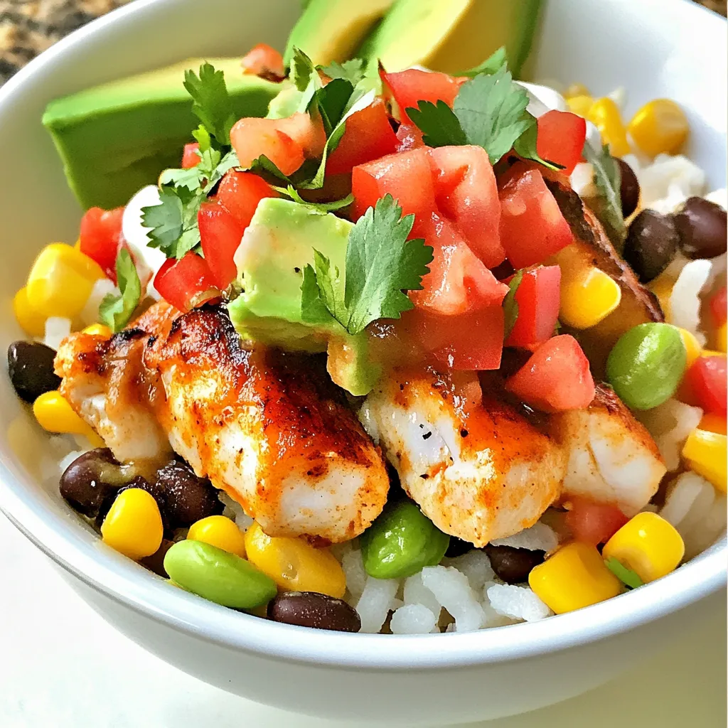 Spicy Mexican Tilapia Bowls