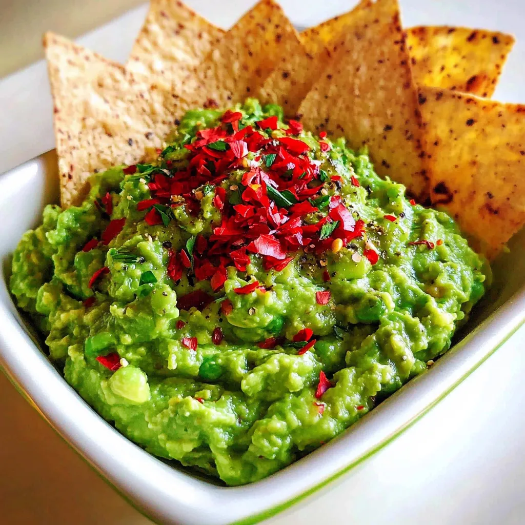 Spring Pea Guacamole