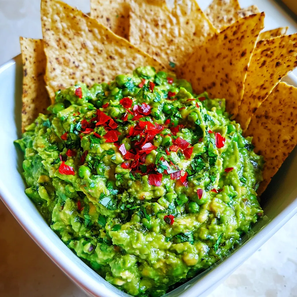 Spring Pea Guacamole