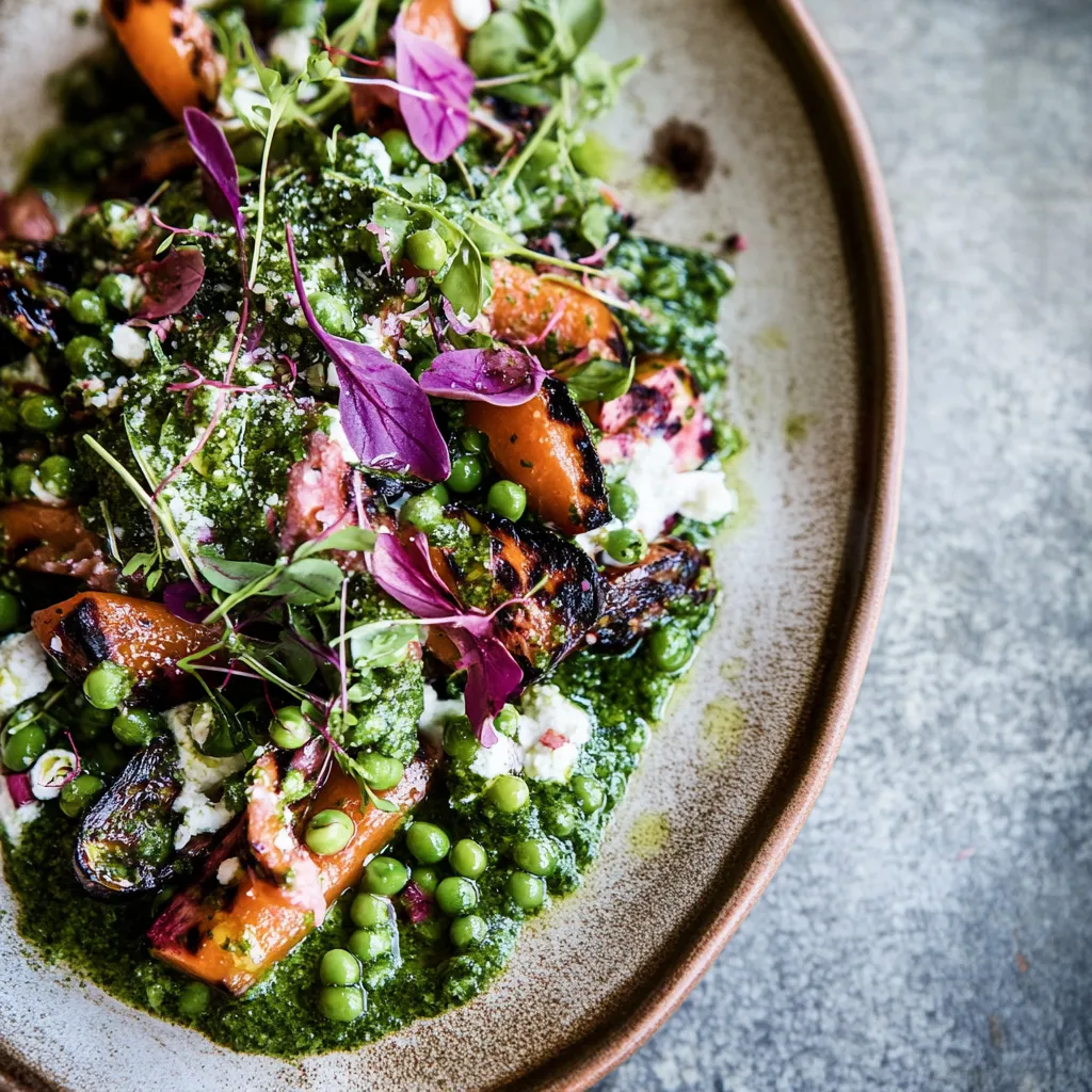 Spring Pea and Carrot Salad
