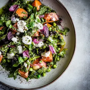 Spring Pea and Carrot Salad
