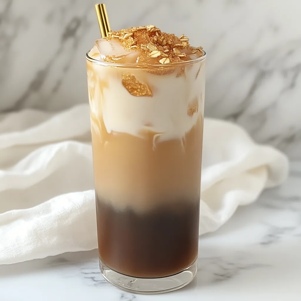 Starbucks Iced Brown Sugar Oat Milk Shaken Espresso Copycat Recipe