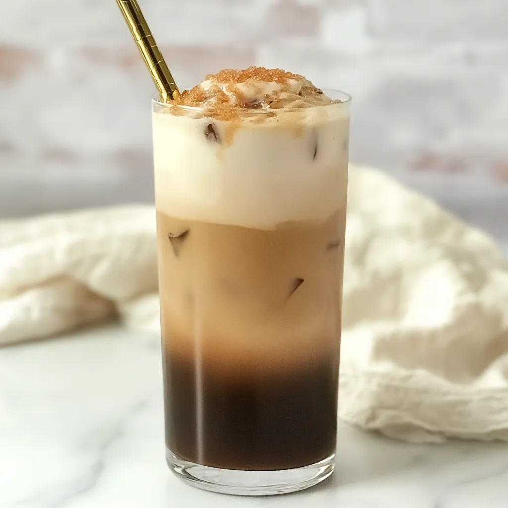 Starbucks Iced Brown Sugar Oat Milk Shaken Espresso Copycat Recipe