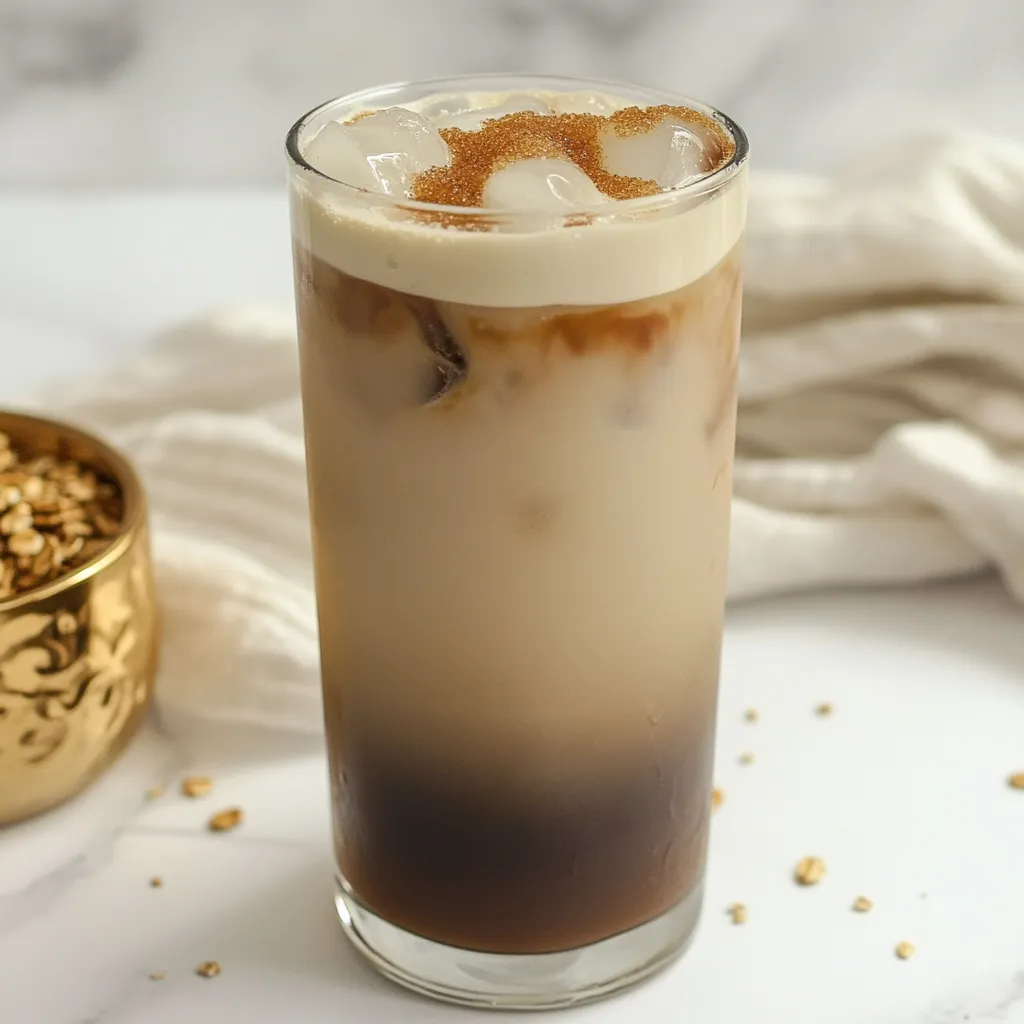 Starbucks Iced Brown Sugar Oat Milk Shaken Espresso Copycat Recipe