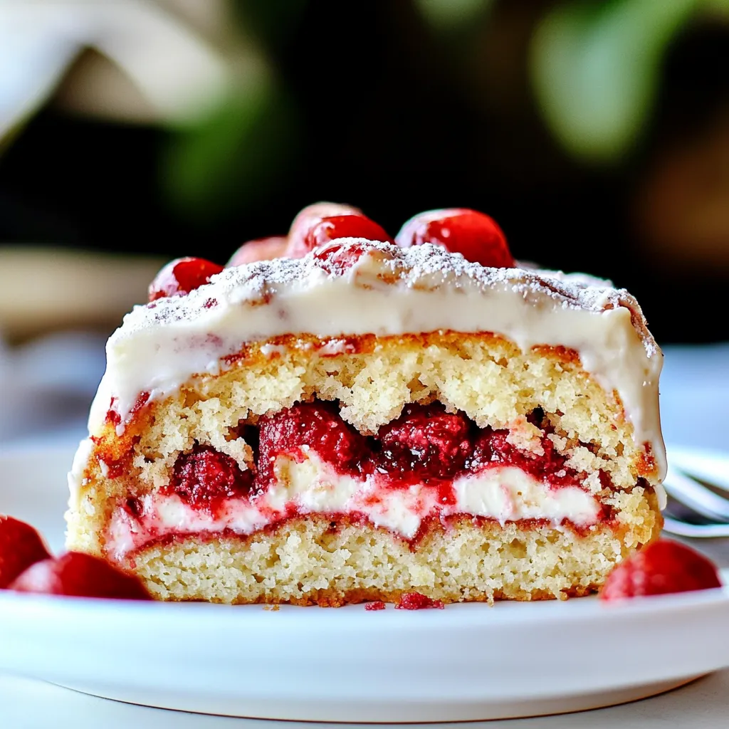 Strawberry Cream Cheese Coffee Cake