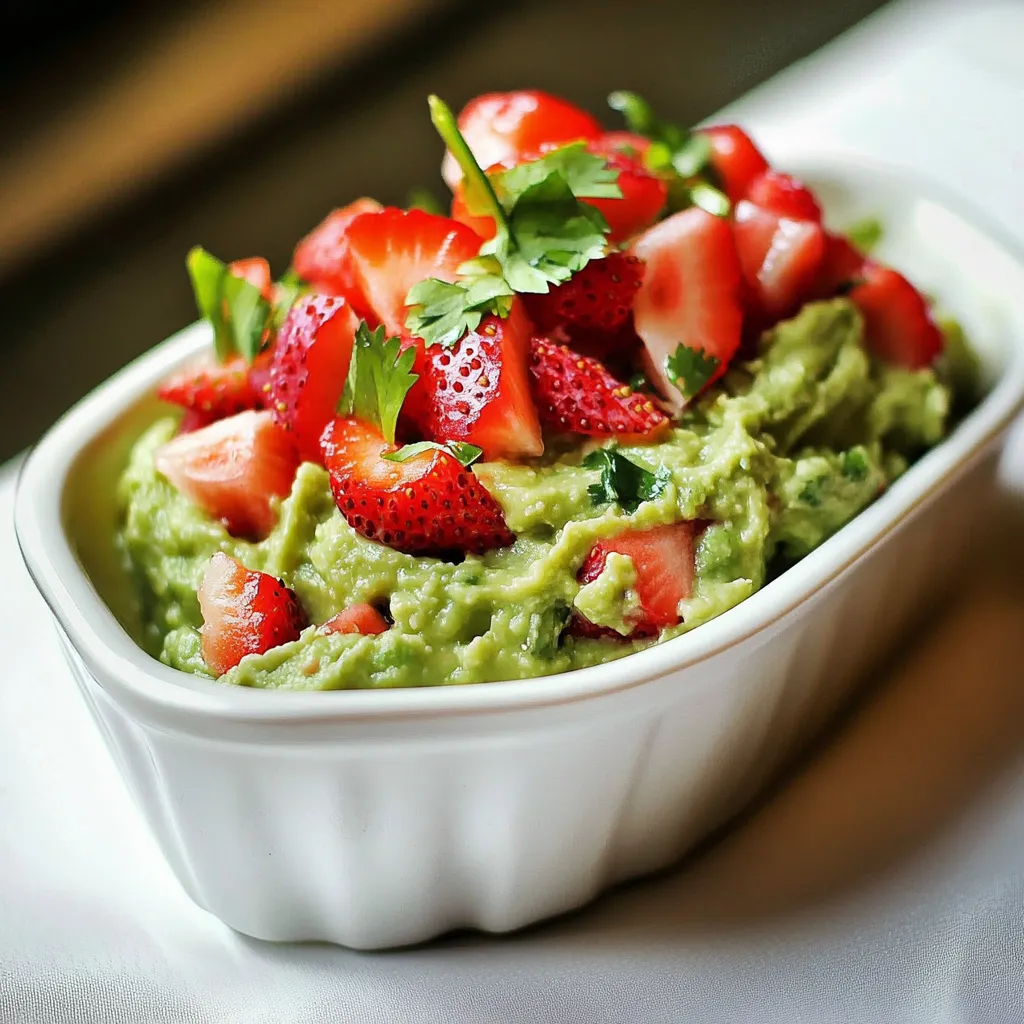 Strawberry Guacamole