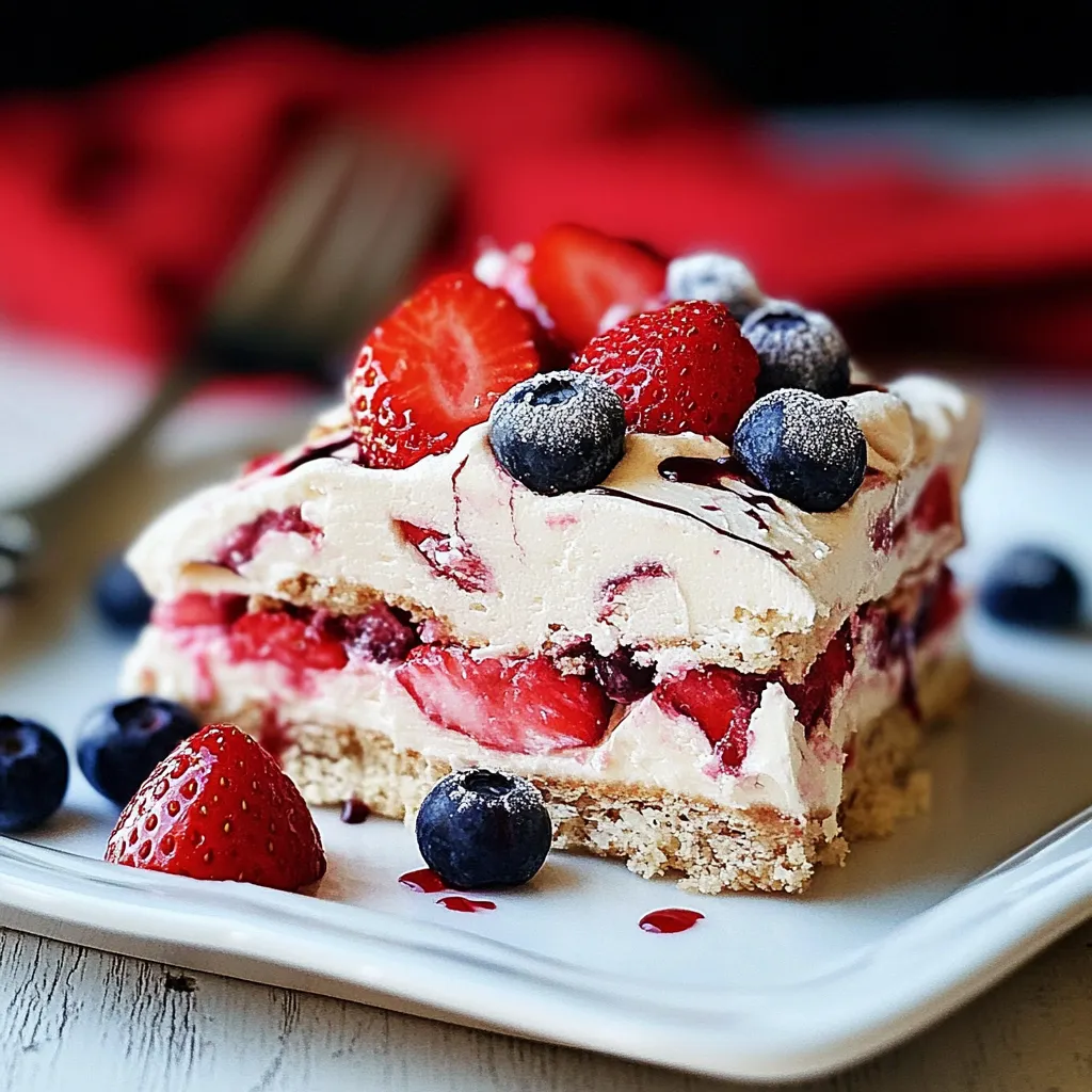 Strawberry Icebox Cake
