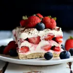 Strawberry Icebox Cake