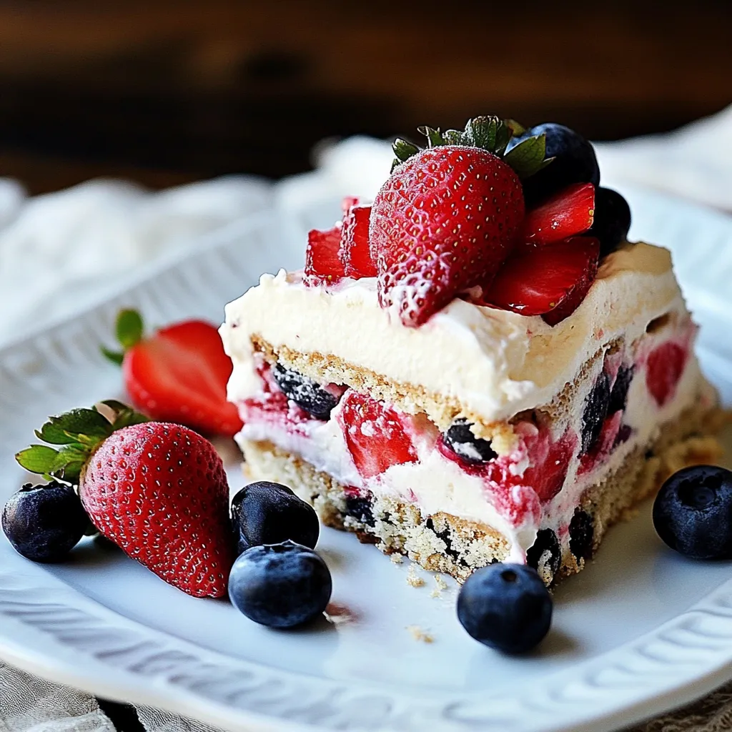 Strawberry Icebox Cake