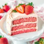 Strawberry Layer Cake