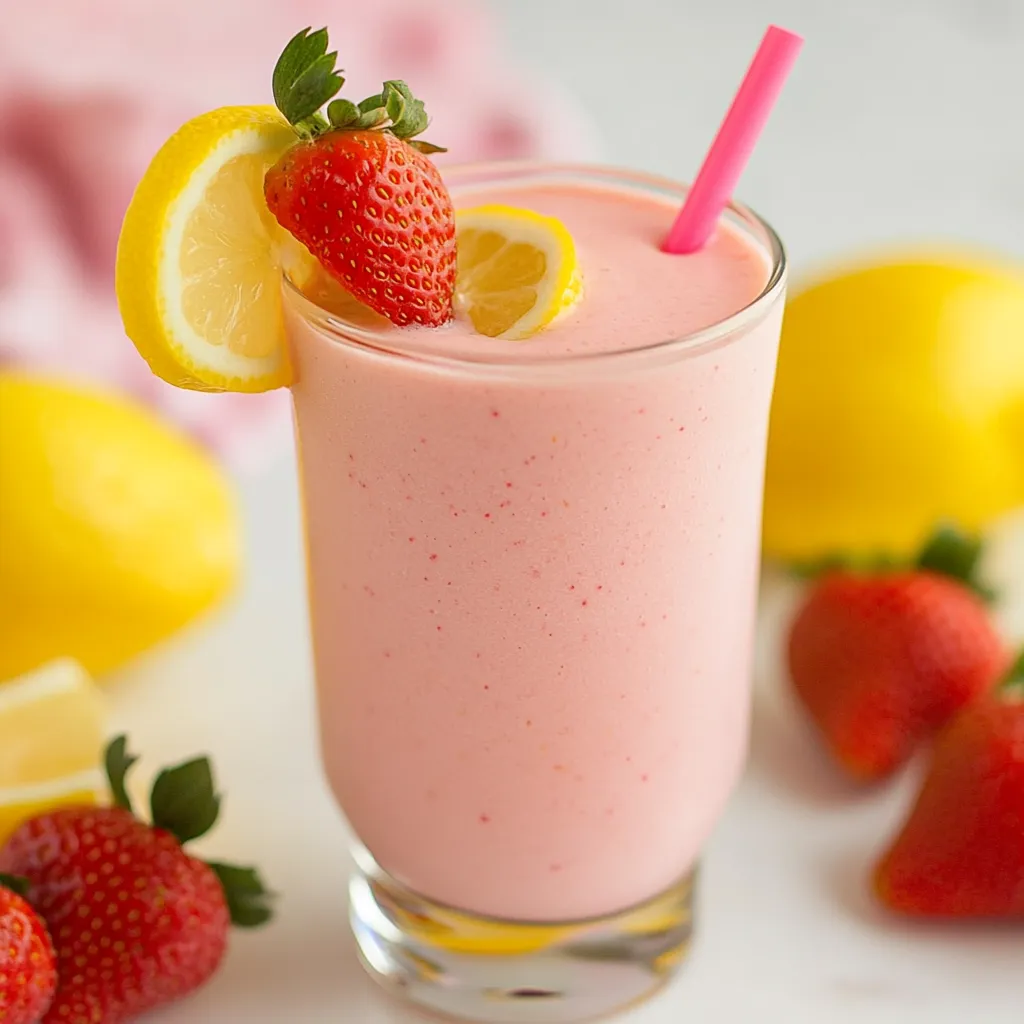 Strawberry Lemonade Smoothie