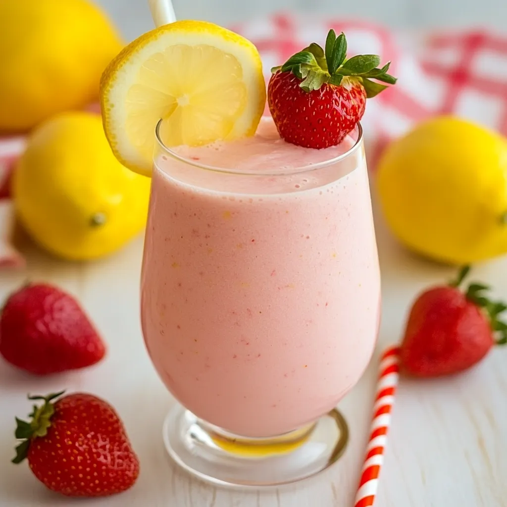 Strawberry Lemonade Smoothie