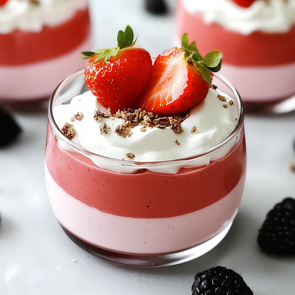 Strawberry Mousse